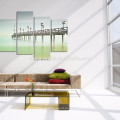 España Andalucía Marbella Paisaje Wall Art / Calmness Beach Impresión de lienzo / Modern Seascape Lienzo Envio